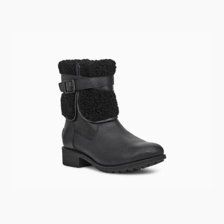 UGG Blayre IV Black Boots for Women (GFOQ06759)